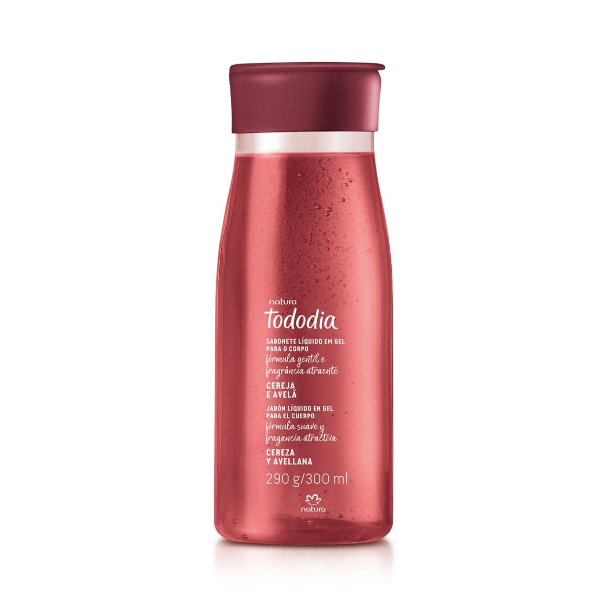 Sabonete Líquido em Gel Tododia Cereja e Avelã