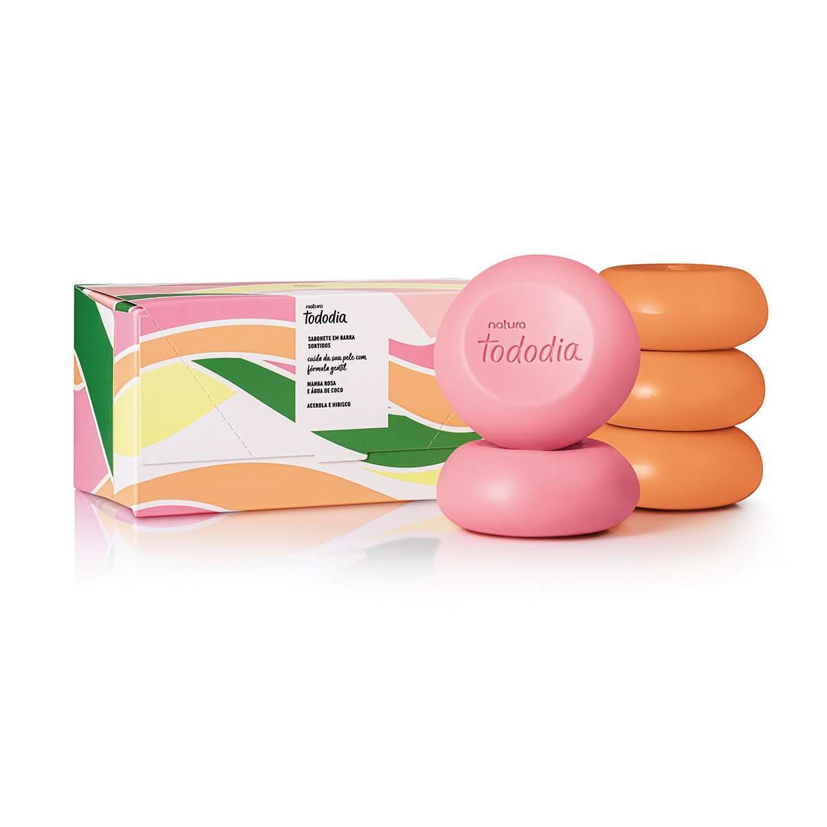 Sabonetes Sortidos Manga Rosa e Acerola
